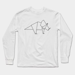 Baby Triceratops Long Sleeve T-Shirt